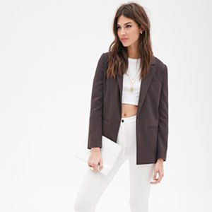 Forever 21 | Black / Grey Blazer Jacket / Size: M